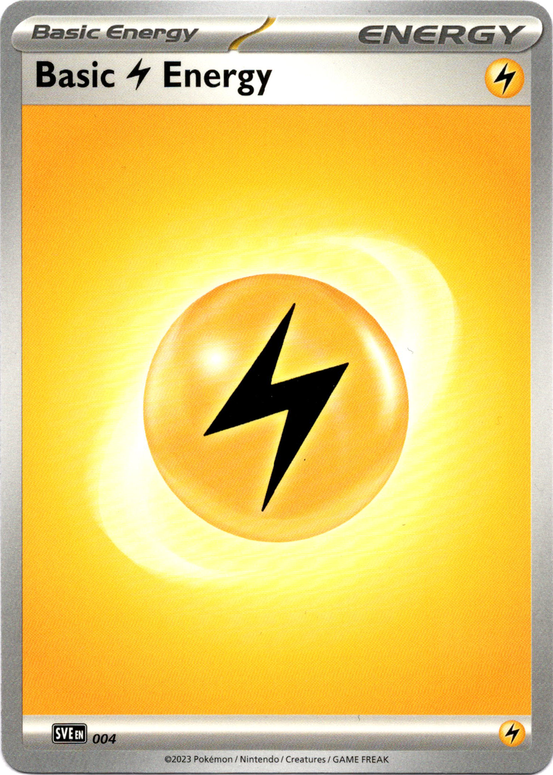 Basic Lightning Energy - 004 - Scarlet & Violet - Card Cavern