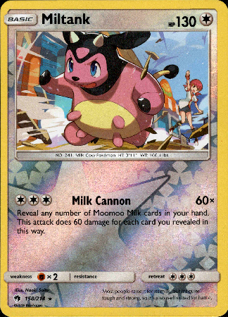 Miltank - 158/214 - Lost Thunder - Reverse Holo - Card Cavern