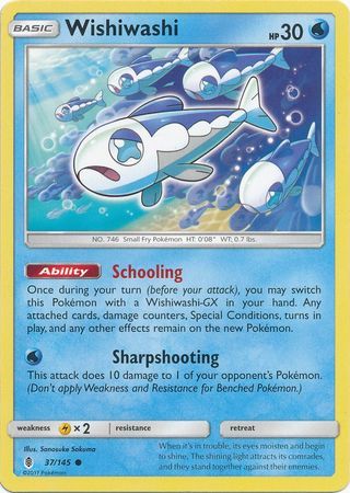 Wishiwashi - 37/145 - Guardians Rising - Card Cavern