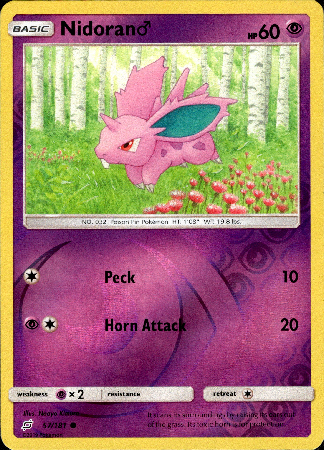 Nidoran - 57/181 - Team Up - Reverse Holo - Card Cavern