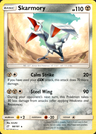 Skarmory - 98/181 - Team Up - Card Cavern