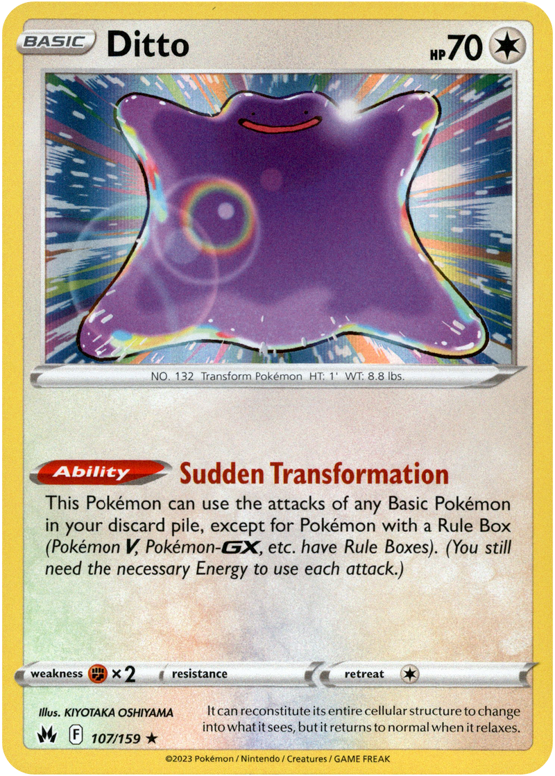 Ditto (#107/159)  Fantasia Card Game