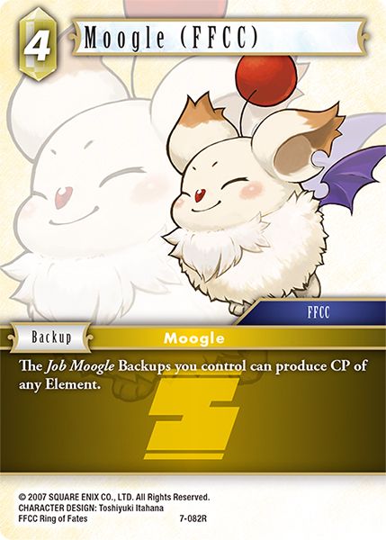 Moogle (FFCC) - 7-082R - Opus VII - Card Cavern