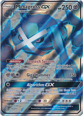 Metagross GX Full Art - 139/145 - Guardians Rising - Card Cavern