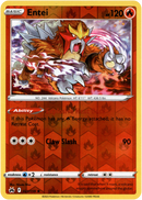 Entei - 021/159 - Crown Zenith - Reverse Holo - Card Cavern