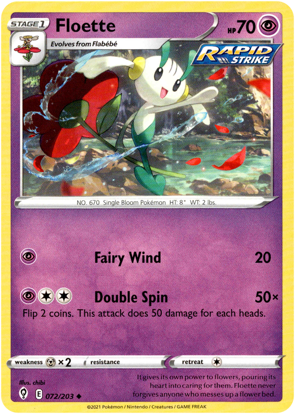 Floette - 072/203 - Evolving Skies - Card Cavern