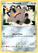 Galarian Meowth - 084/159 - Crown Zenith - Card Cavern