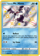 Galarian Mr. Mime - SV020/SV122 - Shining Fates - Holo - Card Cavern