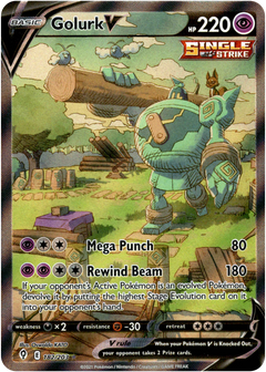 Golurk V Alternate Art - 182/203 - Evolving Skies - Card Cavern