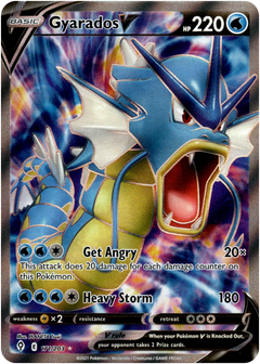 Gyarados V Full Art - 171/203 - Evolving Skies - Card Cavern