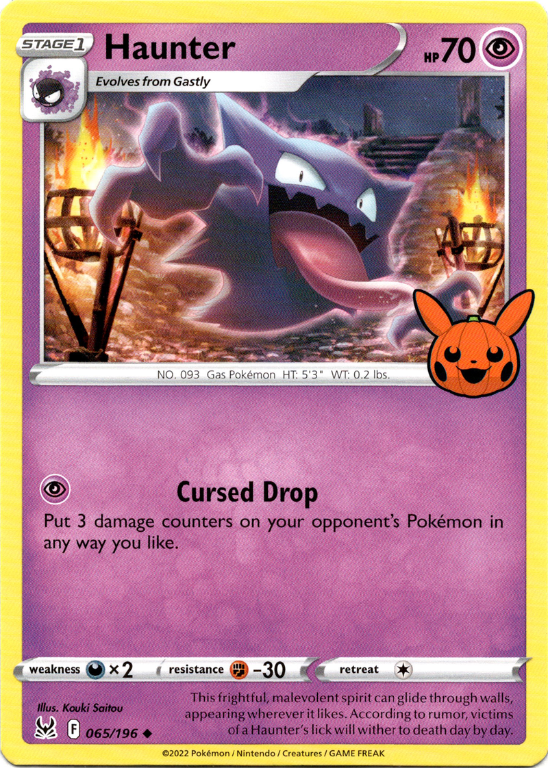 Haunter - 065/196 - Trick or Trade BOOster Bundle 2023 - Card Cavern