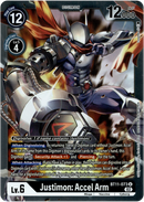 Justimon: Accel Arm - BT11-073 U - Dimensional Phase - Foil - Card Cavern