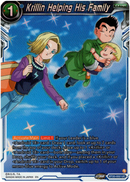 Krillin Helping His Family - BT20-052 UC - Power Absorbed - Foil - Card Cavern