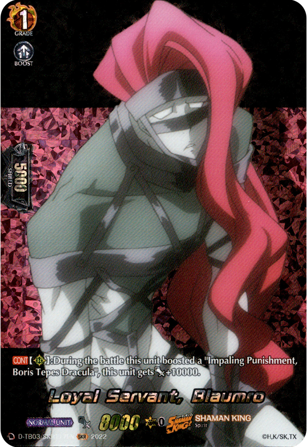 Loyal Servant, Blaumro - D-TB03/SKR117EN - Shaman King - Card Cavern