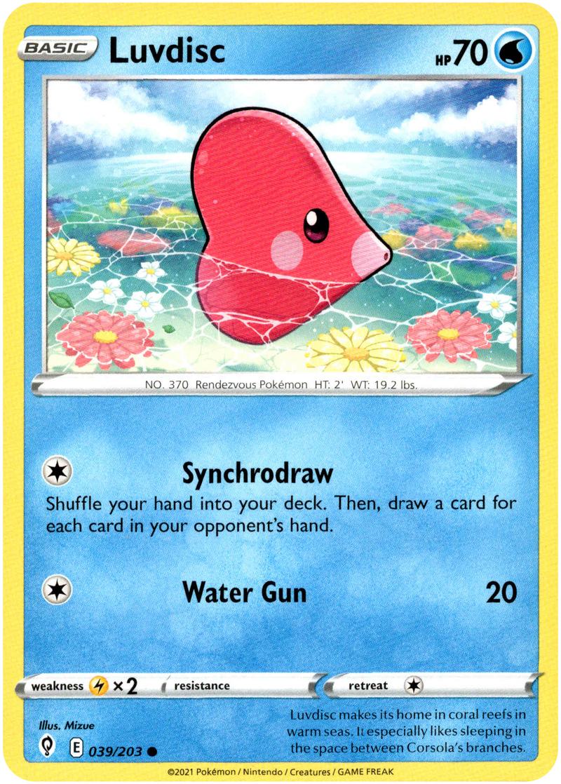 Luvdisc - 039/203 - Evolving Skies - Card Cavern