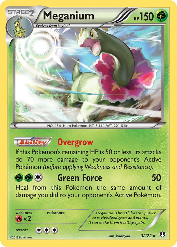 Meganium - 3/122 - BREAKpoint - Holo - Card Cavern