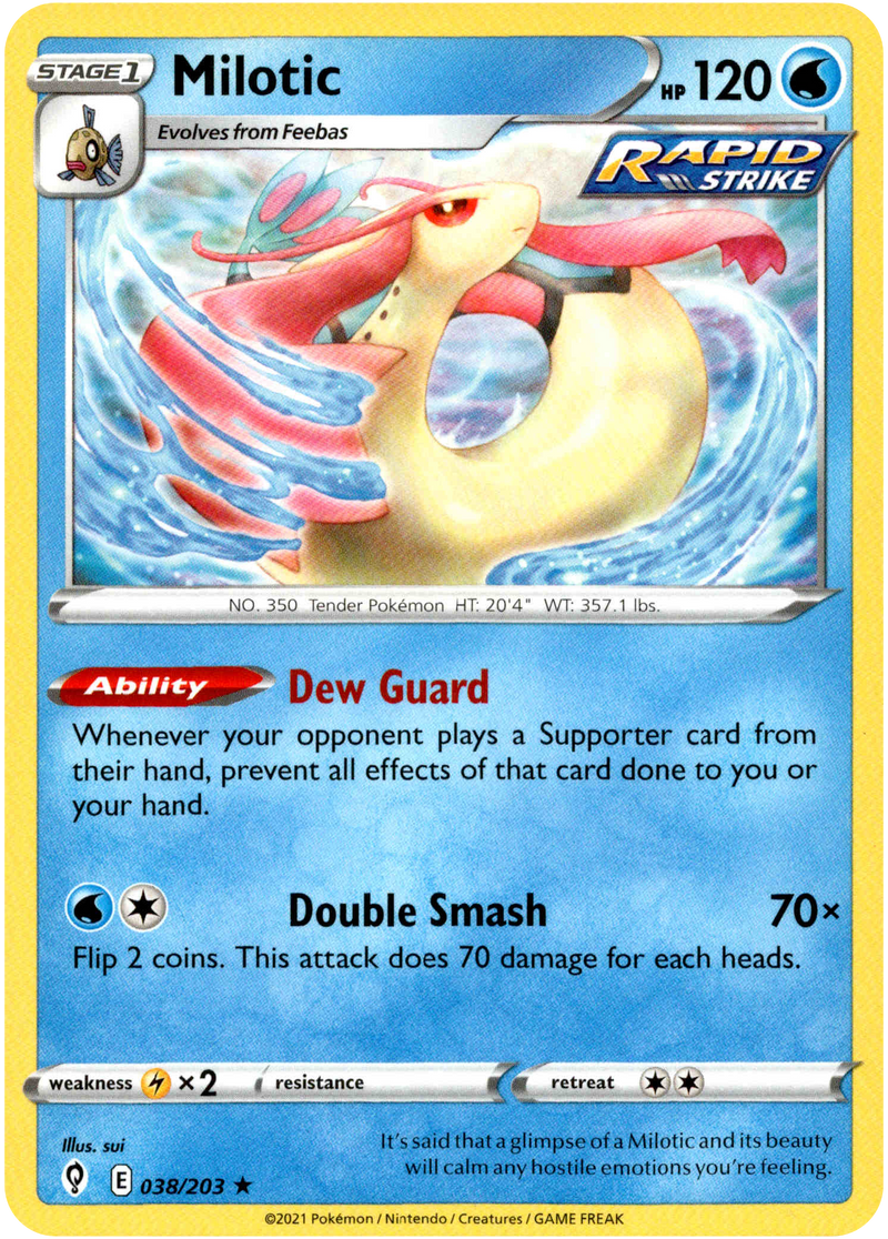 Milotic - 038/203 - Evolving Skies - Card Cavern