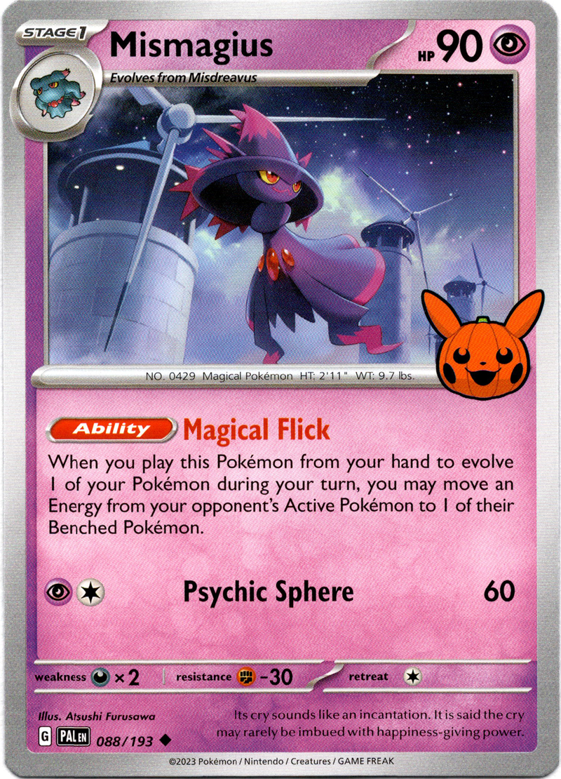 Mismagius - 088/193 - Trick or Trade BOOster Bundle 2023 - Card Cavern