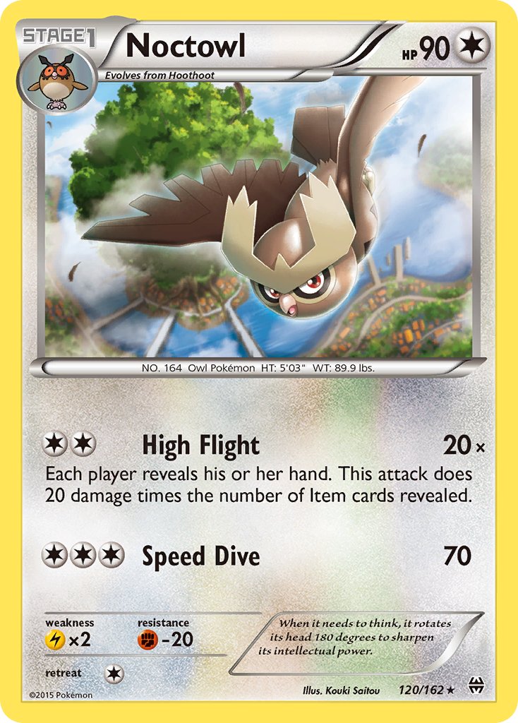 Noctowl - 120/162 - BREAKthrough - Card Cavern