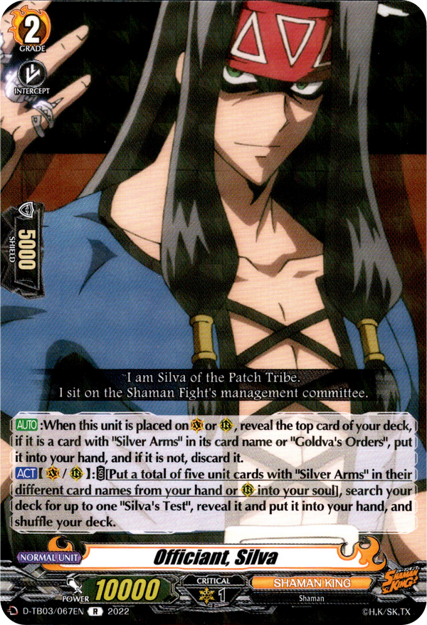 Officiant, Silva - D-TB03/067EN - Shaman King - Card Cavern