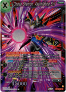 Omega Shenron, Assimilating Evil - BT18-007 - Dawn of the Z-Legends - Parallel Foil - Card Cavern