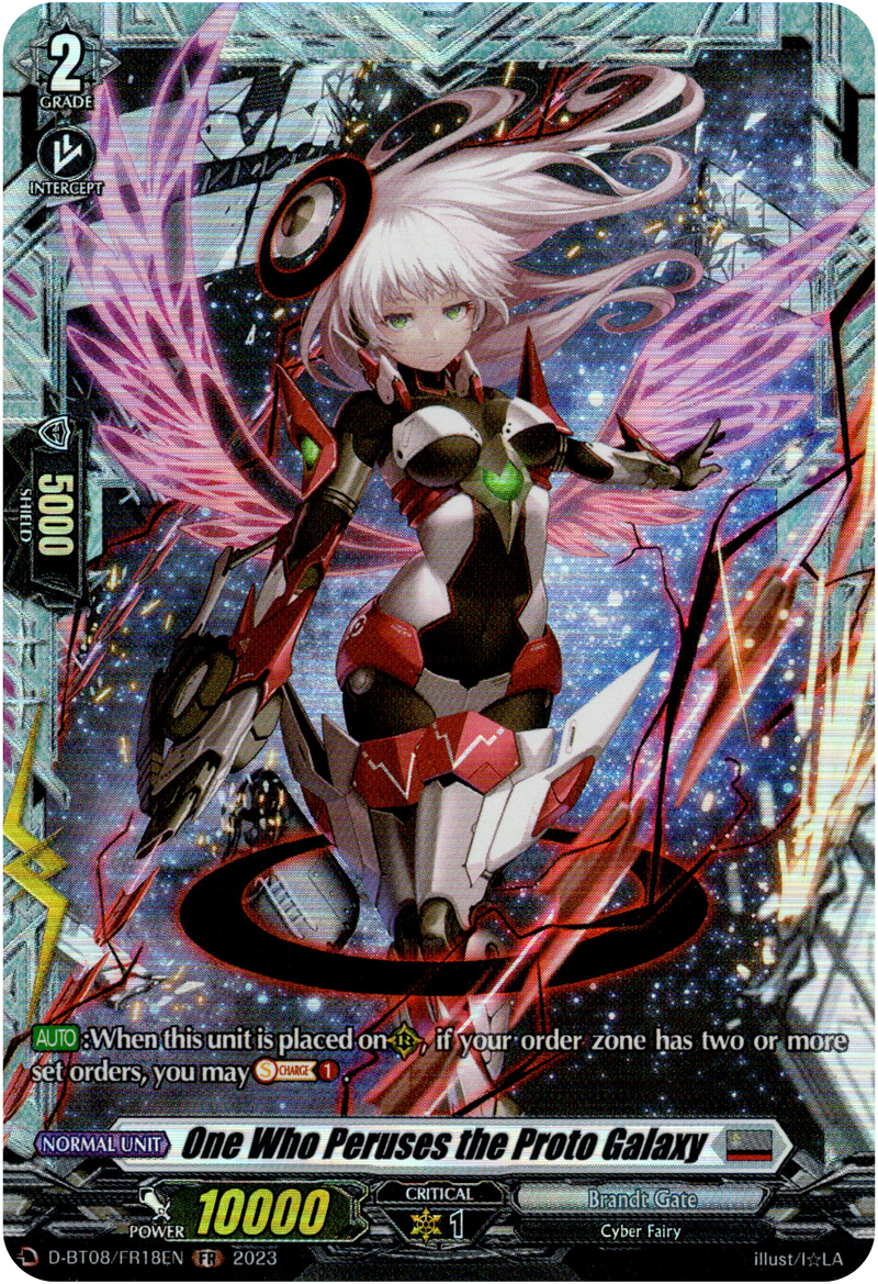 One Who Peruses the Proto Galaxy - D-BT08/FR18EN - Minerva Rising - Card Cavern