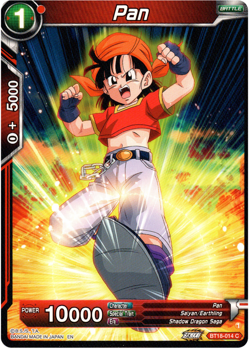 Pan - BT18-014 - Dawn of the Z-Legends - Card Cavern