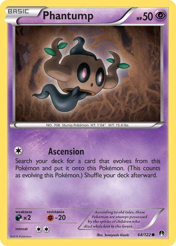 Phantump - 64/122 - BREAKpoint - Card Cavern