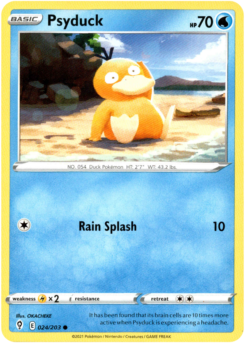 Psyduck - 024/203 - Evolving Skies - Card Cavern