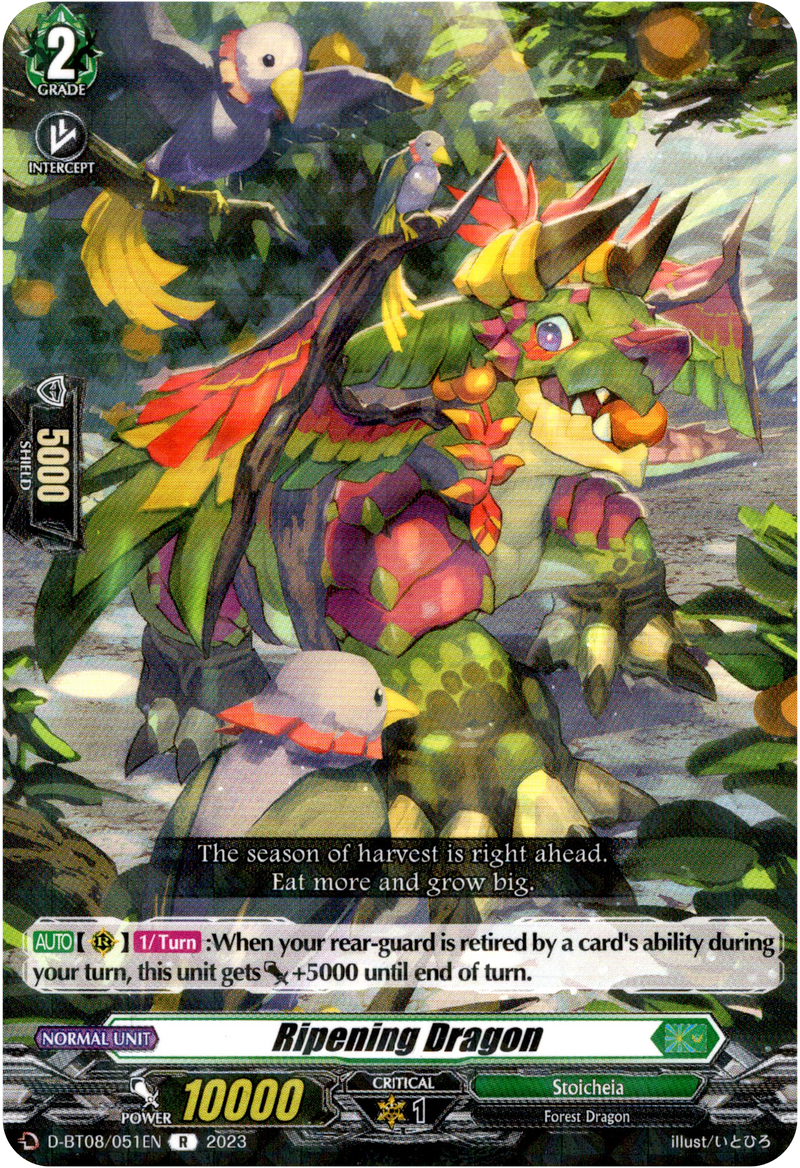 Ripening Dragon - D-BT08/051EN - Minerva Rising - Card Cavern