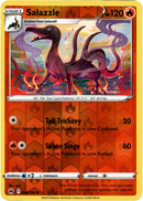 Salazzle - 028/159 - Crown Zenith - Reverse Holo - Card Cavern