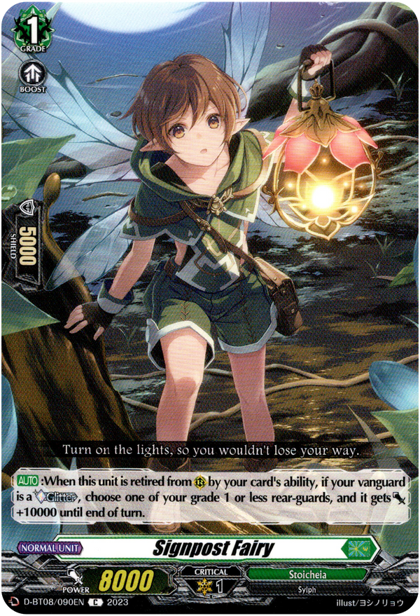 Signpost Fairy - D-BT08/090EN - Minerva Rising - Card Cavern