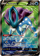 Suicune V Full Art - 173/203 - Evolving Skies - Card Cavern