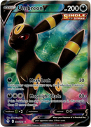 Umbreon V Full Art - 188/203 - Evolving Skies - Card Cavern