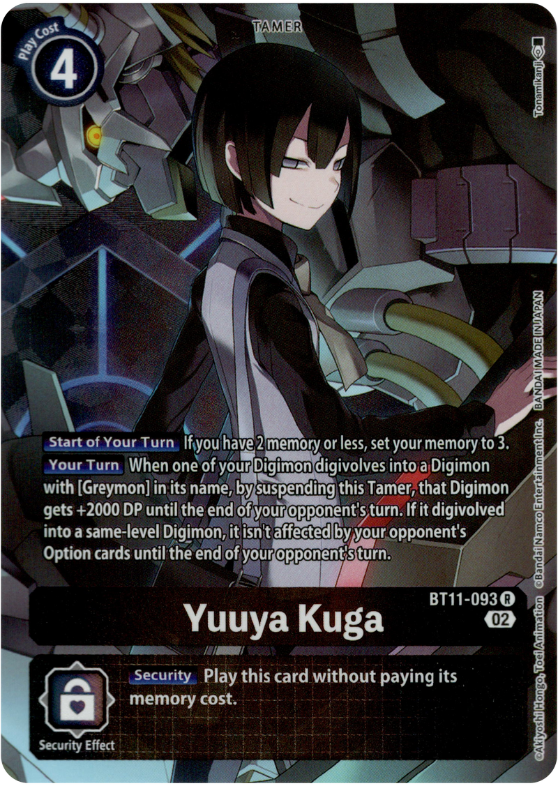 Yuuya Kuga Alternate Art - BT11-093 R - Dimensional Phase - Foil - Card Cavern